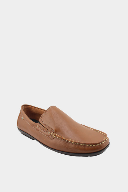 Baerchi Men Slip-On Loafer with Stitch Detail