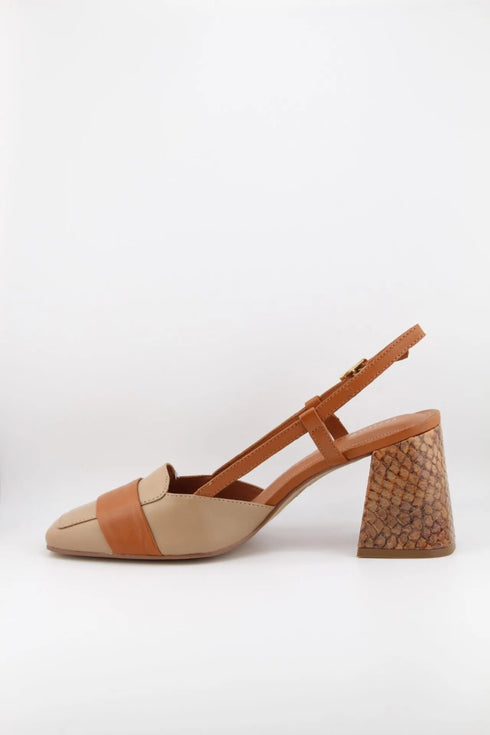 Capelli Rossi Slingback Block Heel Sandals