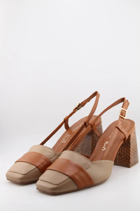 Capelli Rossi Slingback Block Heel Sandals