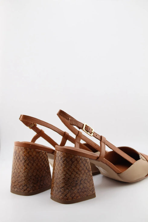 Capelli Rossi Slingback Block Heel Sandals