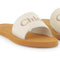 Chloe Textile flip flops