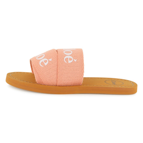Chloe Textile flip flop