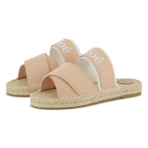 Chloe Textile sandals kids