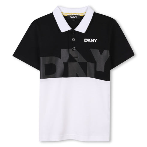 DKNY Polo tee-shirt with short sleeves