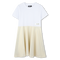 DKNY fabric dress with short sleeves