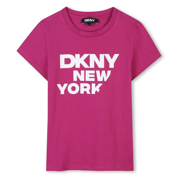 DKNY organic farming elastane tee-shirt
