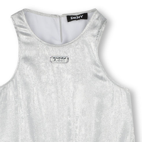 DKNY crepe sleeveless dress