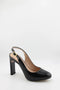 Unisa Patent Leather Slingback Block Heels