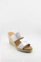 Paseart Dual Strap Espadrille Wedge Sandals