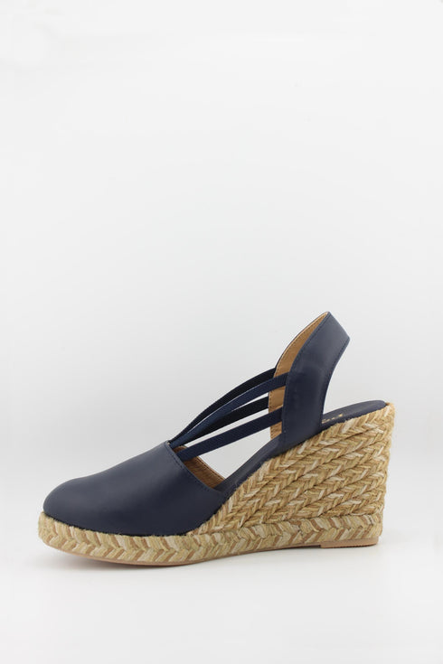 Paseart Strappy Espadrille Wedge Slingback Sandals