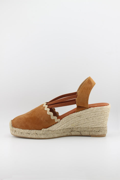 Paseart Espadrille Wedge Slingback Sandal