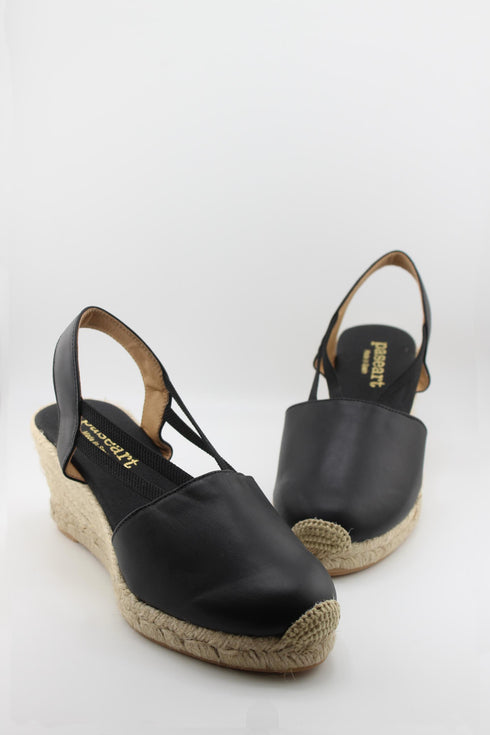 Paseart Strappy Espadrille Wedge Sandals