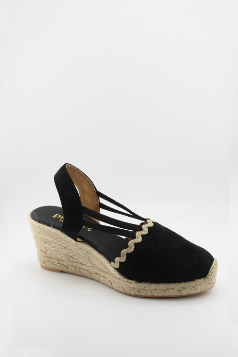 Paseart Espadrille Wedge Slingback Sandal