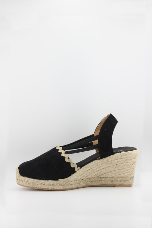 Paseart Espadrille Wedge Slingback Sandal
