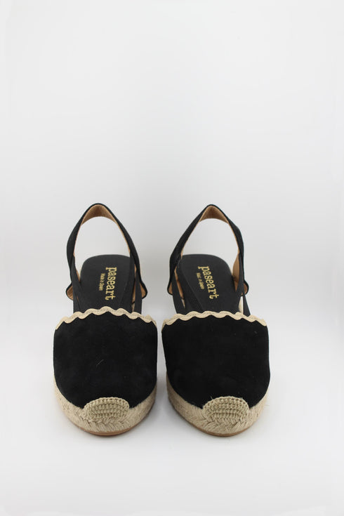 Paseart Espadrille Wedge Slingback Sandal