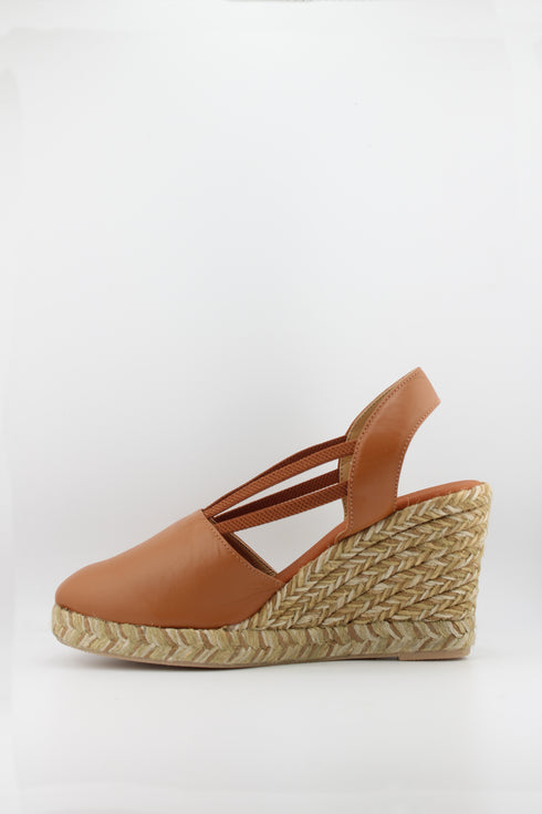 Paseart Strappy Espadrille Wedge Slingback Sandals