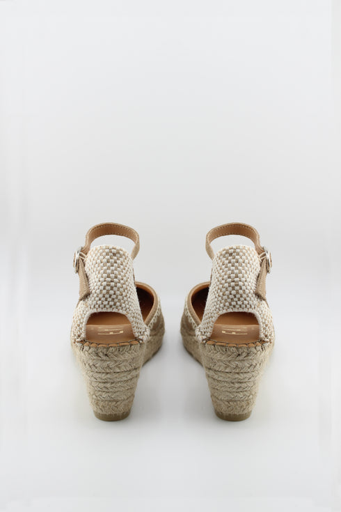 Fabiolas Espadrille Wedge Ankle Strap Sandals