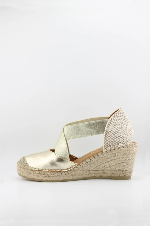Fabiolas Woven Platform Espadrille Wedge Sandal