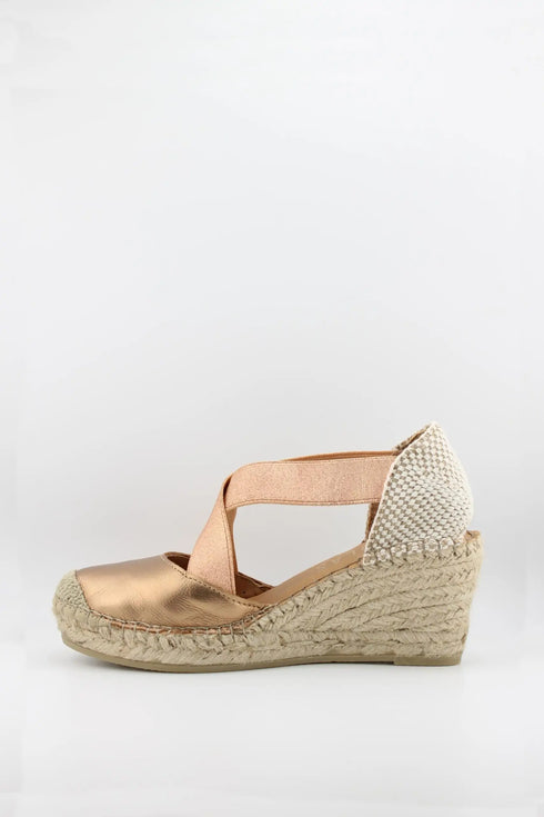 Fabiolas Woven Platform Espadrille Wedge Sandal