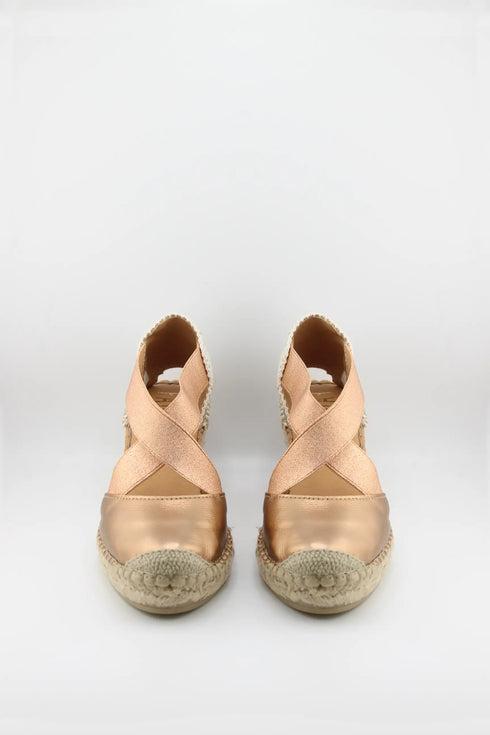 Fabiolas Woven Platform Espadrille Wedge Sandal