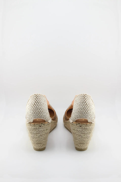 Fabiolas Woven Platform Espadrille Wedge Sandal