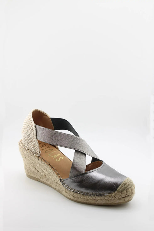 Fabiolas Woven Platform Espadrille Wedge Sandal