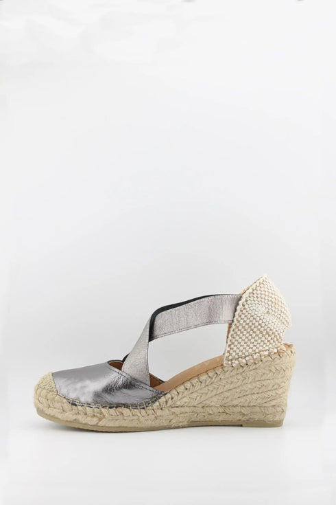 Fabiolas Woven Platform Espadrille Wedge Sandal
