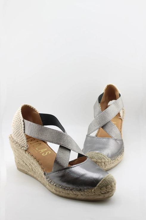 Fabiolas Woven Platform Espadrille Wedge Sandal