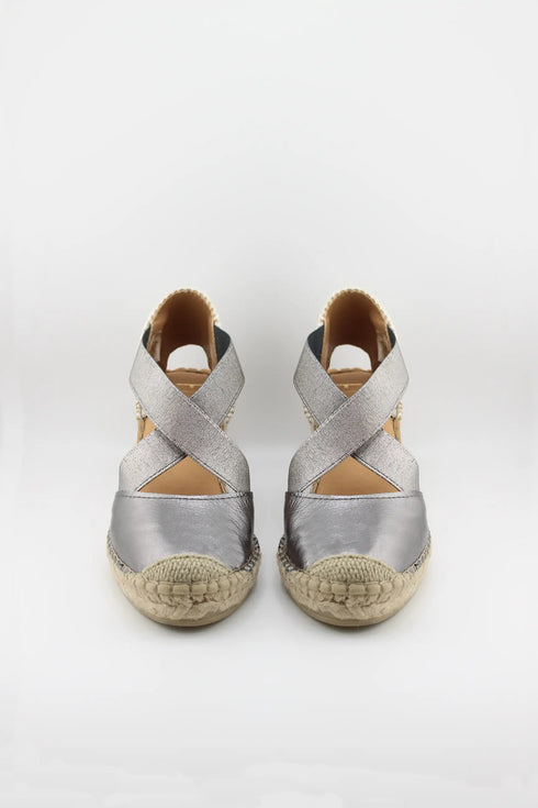 Fabiolas Woven Platform Espadrille Wedge Sandal