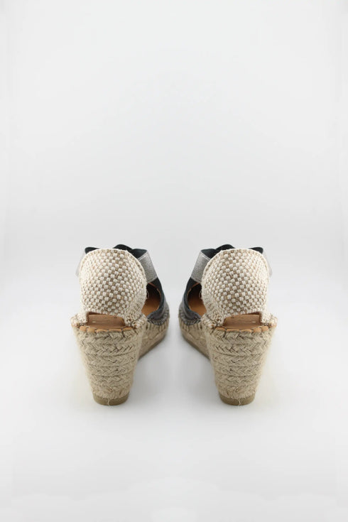 Fabiolas Woven Platform Espadrille Wedge Sandal