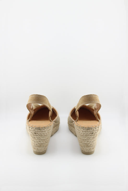 Fabiolas Espadrille Wedge Sandal with Straps