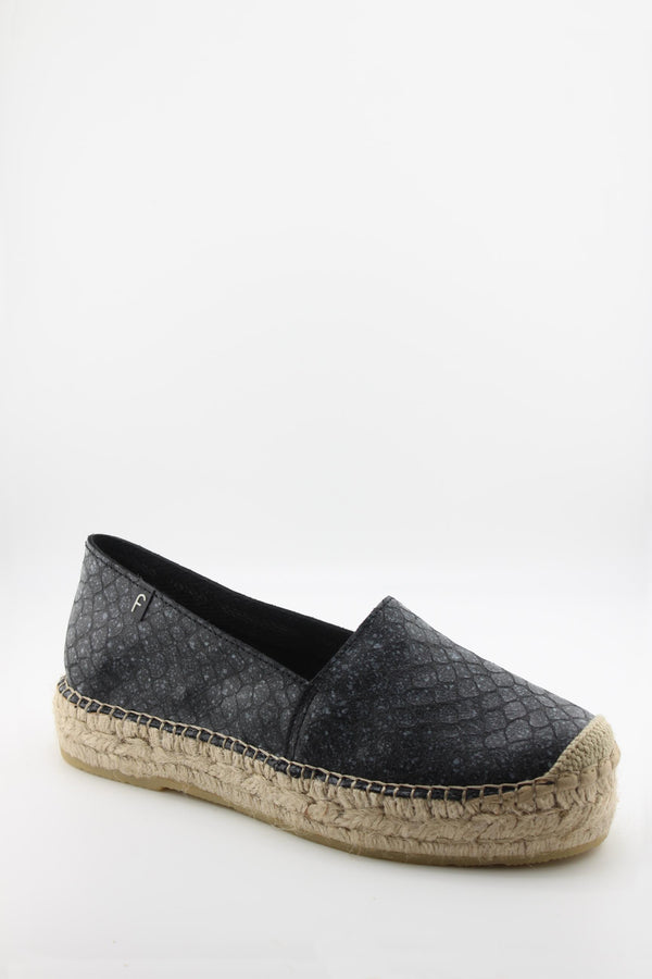 Fabiolas Embossed Textured Espadrille Slip-Ons