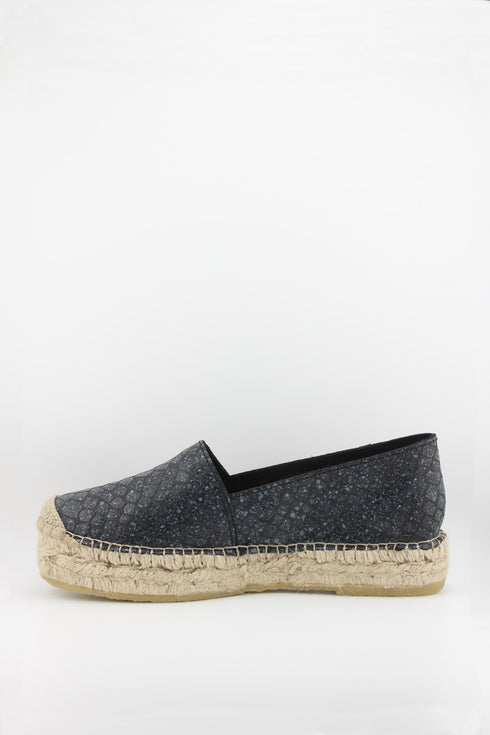 Fabiolas Embossed Textured Espadrille Slip-Ons