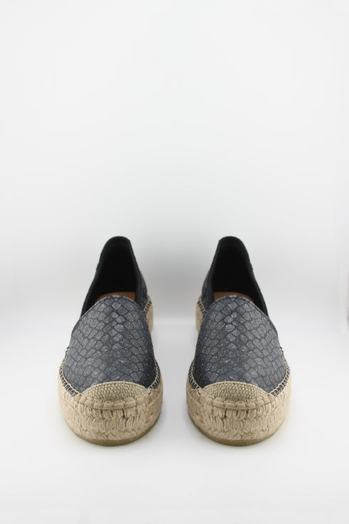 Fabiolas Embossed Textured Espadrille Slip-Ons