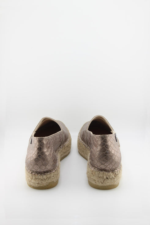 Fabiolas Embossed Textured Espadrille Slip-Ons