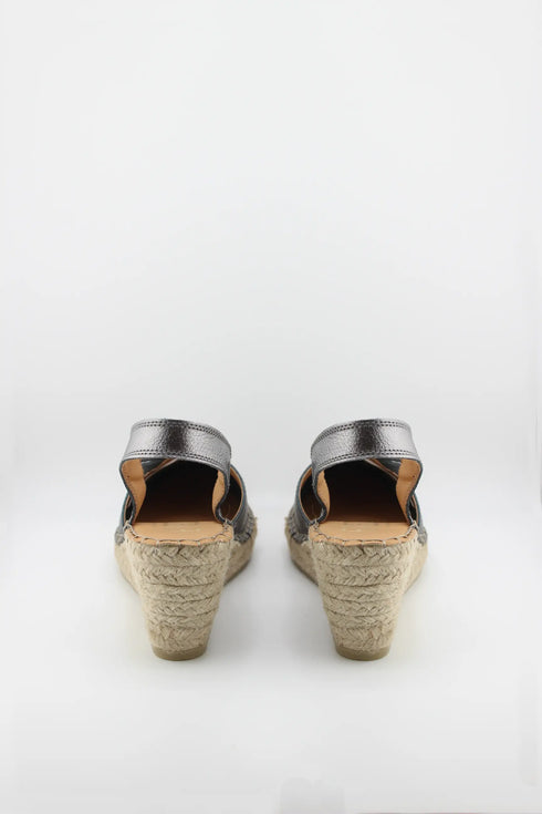 Fabiolas Woven Espadrille Wedge Sandal