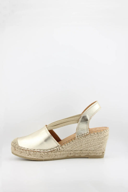 Fabiolas Woven Espadrille Wedge Sandal