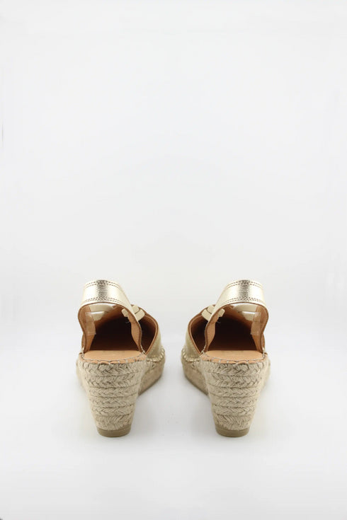 Fabiolas Woven Espadrille Wedge Sandal
