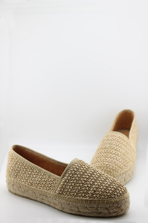Jutelia Woven Espadrille Slip-On Loafers