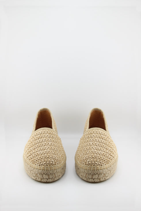 Jutelia Woven Espadrille Slip-On Loafers
