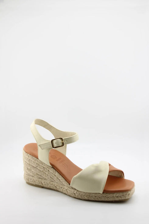 Jutelia Ankle Strap Espadrille Wedge Sandals