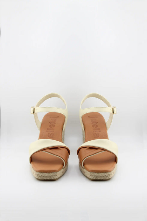 Jutelia Ankle Strap Espadrille Wedge Sandals