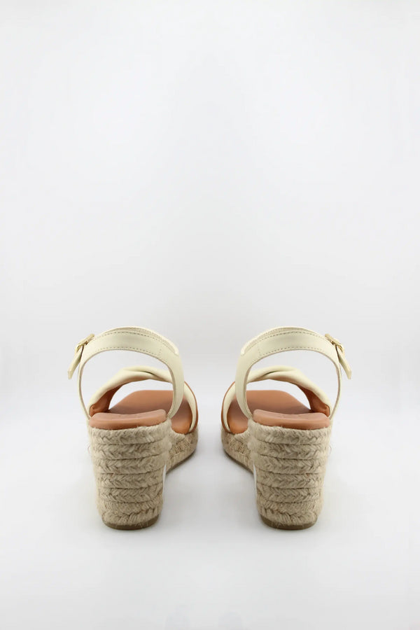 Jutelia Ankle Strap Espadrille Wedge Sandals