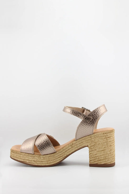 Oh My Sandals Chunky Heel Ankle Strap Sandals