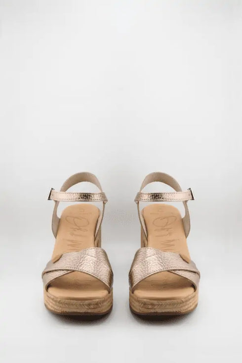 Oh My Sandals Chunky Heel Ankle Strap Sandals