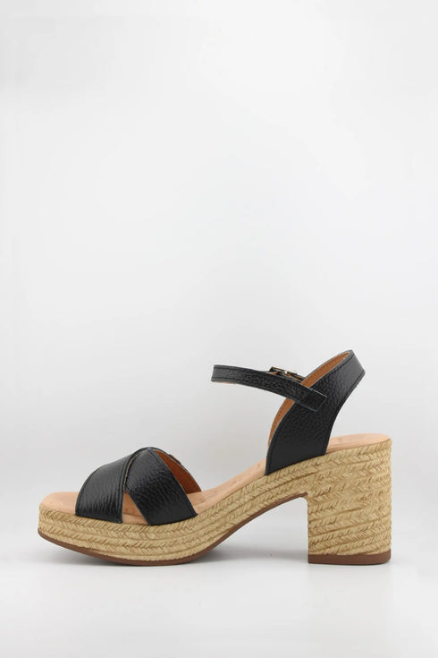 Oh My Sandals Chunky Heel Ankle Strap Sandals