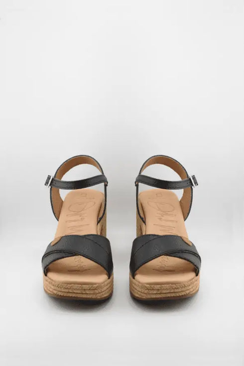 Oh My Sandals Chunky Heel Ankle Strap Sandals