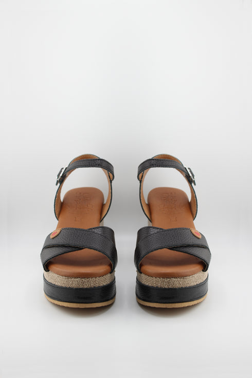 Oh My Sandals Platform Espadrille Sandals with Ankle Strap