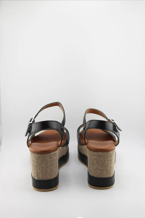 Oh My Sandals Platform Espadrille Sandals with Ankle Strap