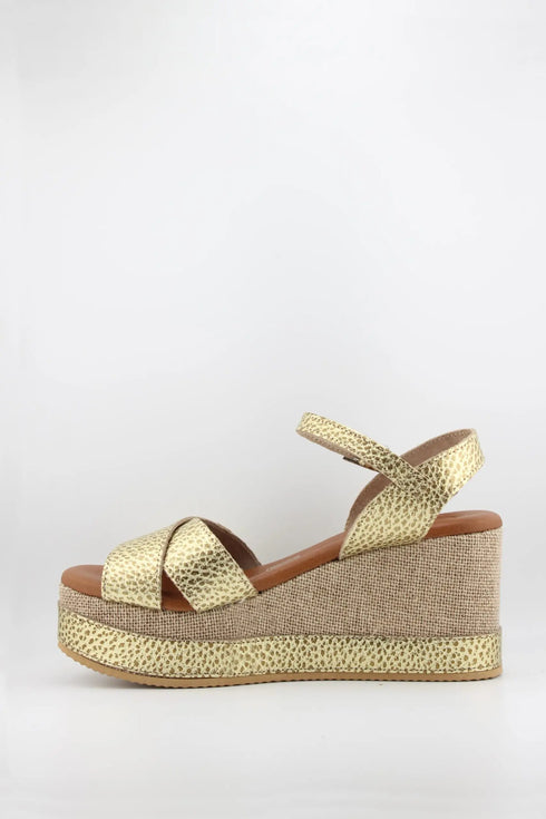 Oh My Sandals Platform Espadrille Sandals with Ankle Strap